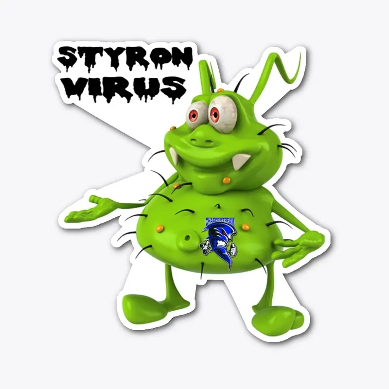 Styron Virus ChaserStream Sticker